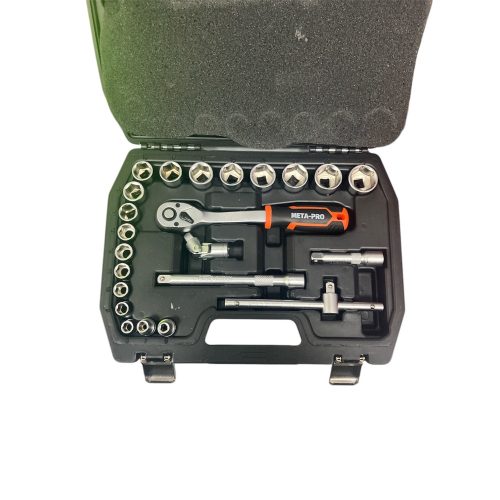 META-PRO - 23 db-os dugókulcs készlet
