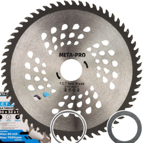 META-PRO - Körfűrész T.C.T fűrészpenge 200x22.2x24T