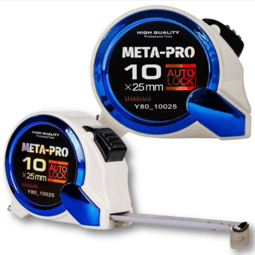 META-PRO - 10 m hosszú mérőszalag