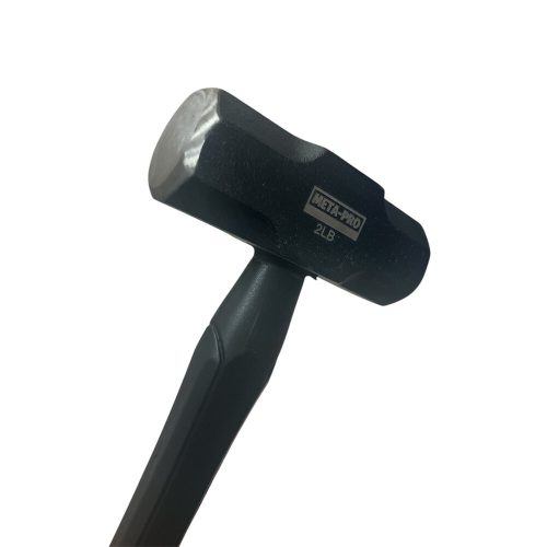 META-PRO - Szánkalapács 2LB fekete piros színben 30x10x3 cm