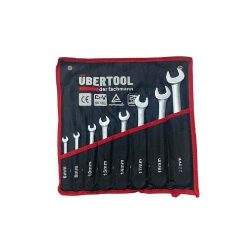 ÜBERTOOL - 8 db kombinációs kulcs készlet