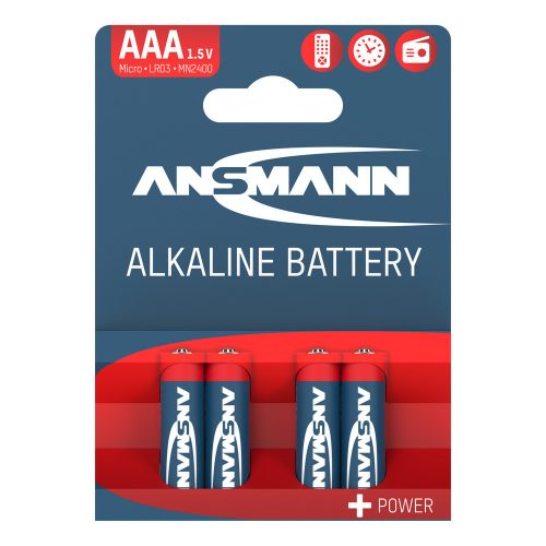 Alkáli elem AAA / LR03 4 db