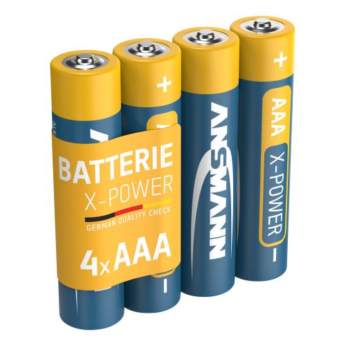 ANSMANN X-Power Alkáli elem AAA / LR03 4 db