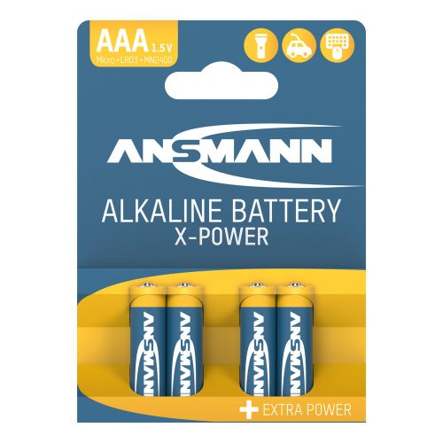 X-Power  elem AAA / LR03 4 db