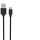 Ansmann Micro-USB kábel 3,0 A töltéshez és 480 Mbit/s adatátvitelhez 1 m