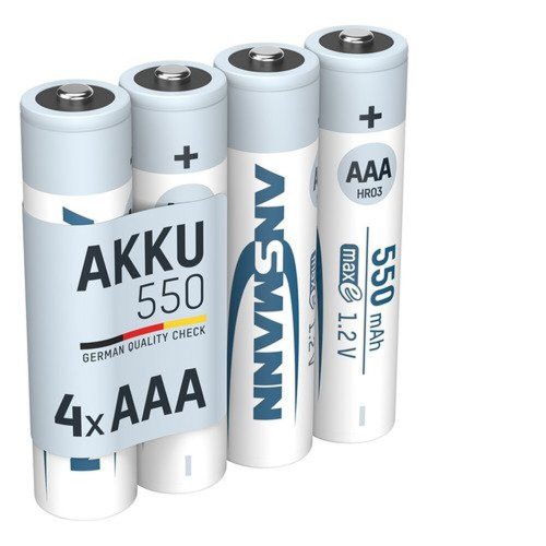 Ansmann NiMH AAA 1,2V 550mAh újratölthető akkumulátor