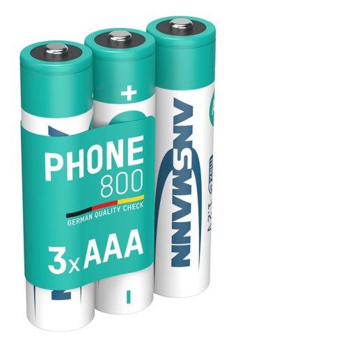 Ansmann AAA NiMH 800mAh újratölthető akkumulátor