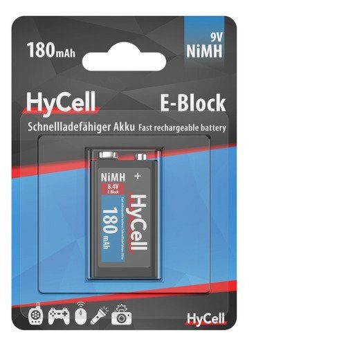 Ansmann 9V NiMH újratölthető elem 180mAh