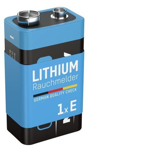 Ansmann lítium elem füstérzékelőkhöz 9V