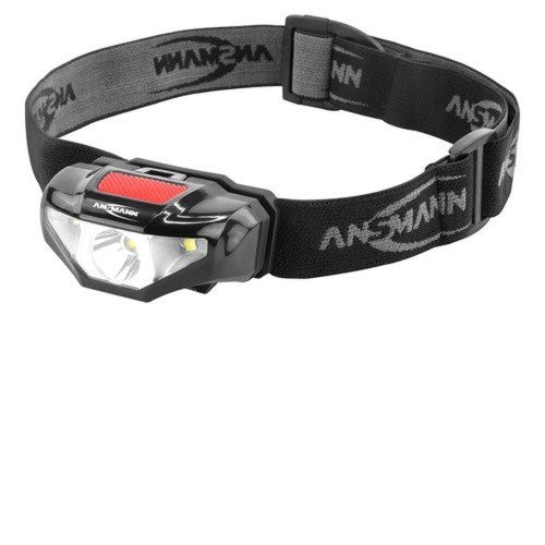 Multifunkcionális LED fejlámpa alkáli elemmel