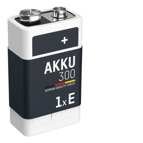 Ansmann 9V NiMH újratölthető akkumulátor 300mAh