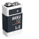 Ansmann 9V NiMH újratölthető akkumulátor 300mAh