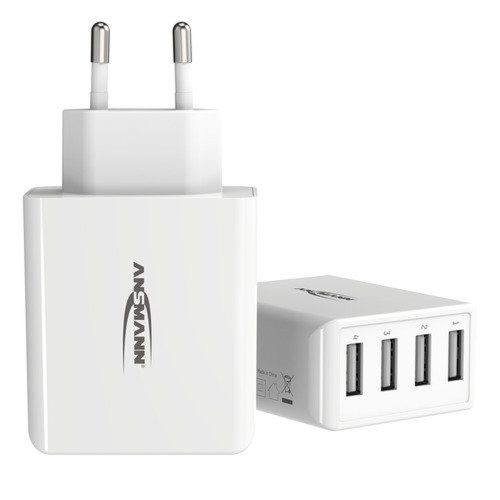Ansmann intelligens USB töltő 4 porttal