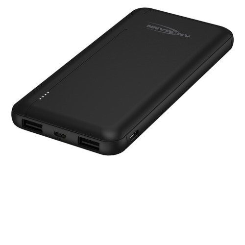 Ansmann 10000mAh külső akkumulátor USB töltővel