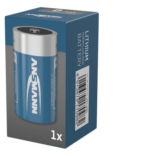 Lítium-tionil-klorid akkumulátor ER34615 3,6 V