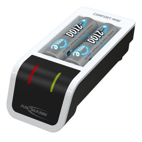 Ansmann kompakt USB gyors töltő 1-2 NiMH elemhez