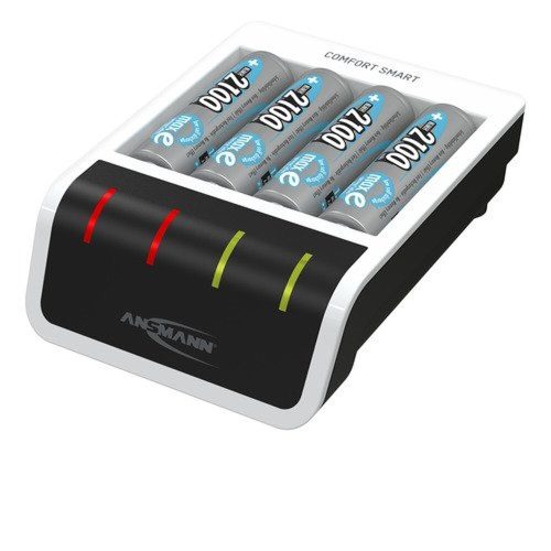 Ansmann kompakt USB gyors töltő NiMH elemekhez