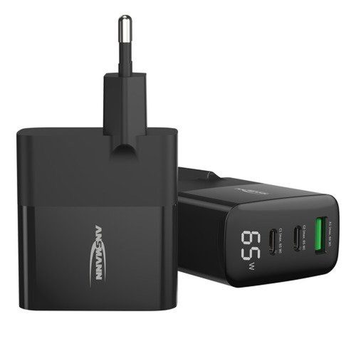 Intelligens USB töltő 65 W GaN technológiával