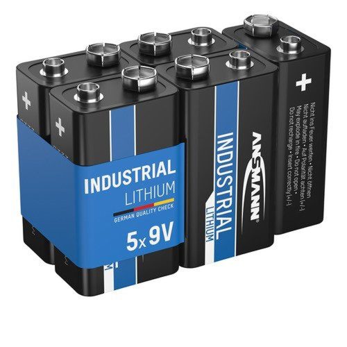 ANSMANN lítium ipari akkumulátor 9V 1100mAh