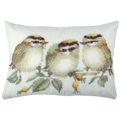 Puha és stílusos párna (33 x 48 cm), 50% pamut/50% poliészter, mosható, vasalható, rejtett cipzár, szilikon töltet | Tökéletes otthoni dekorációhoz és kényelemhez