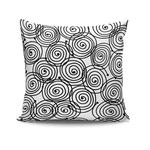 Stílusos párnahuzat 43x43 cm, 50% pamut/50% poliészter, mosható és vasalható, rejtett cipzárral záródó | Tökéletes otthoni dekorációhoz és kényelemhez