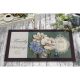 Tartós PVC lábtörlő, 45 x 70 cm | 50% nem szőtt filc és 50% PVC | Ideális beltéri/kültéri használatra, stílusos és funkcionális bejárati megoldás