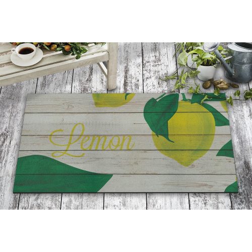 Tartós PVC lábtörlő, 45 x 70 cm | 50% nem szőtt filc és 50% PVC | Ideális beltéri/kültéri használatra, stílusos és funkcionális bejárati megoldás