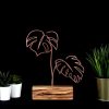 Elegáns bronz dísztárgy, 17 x 30 x 3,5 cm | 100% fém (2 mm) és fa alap | Tökéletes  a modern lakberendezéshez és a stílusos terekhez