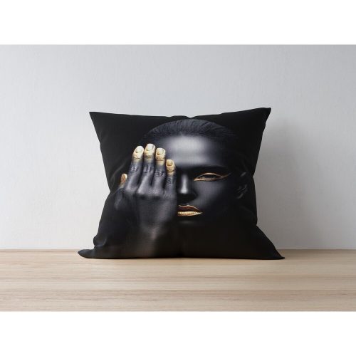 Stílusos párnahuzat, 43 x 43 cm, 50% poliészter és 50% pamut | Digitális nyomtatás, 30°C-on mosógépben mosható | Tökéletes otthoni dekorációhoz és kényelemhez