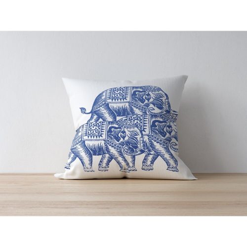 Stílusos párnahuzat, 43 x 43 cm, 50% poliészter és 50% pamut | Digitális nyomtatás, 30°C-on mosógépben mosható | Tökéletes otthoni dekorációhoz és kényelemhez