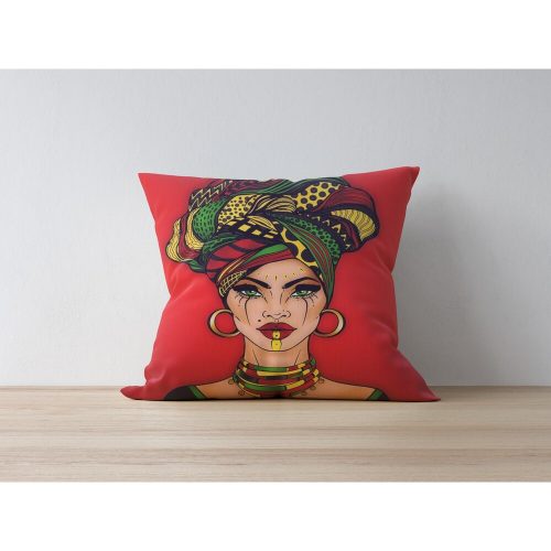 Stílusos párnahuzat, 43 x 43 cm, 50% poliészter és 50% pamut | Digitális nyomtatás, 30°C-on mosógépben mosható | Tökéletes otthoni dekorációhoz és kényelemhez