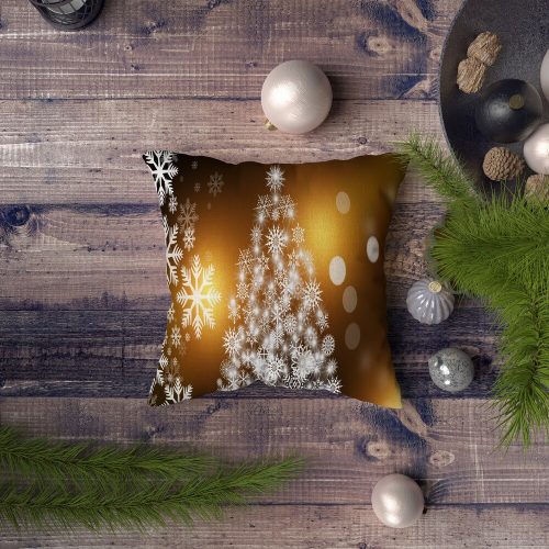 Stílusos párnahuzat, 43 x 43 cm, 50% poliészter és 50% pamut | Digitális nyomtatás, 30°C-on mosógépben mosható | Tökéletes otthoni dekorációhoz és kényelemhez