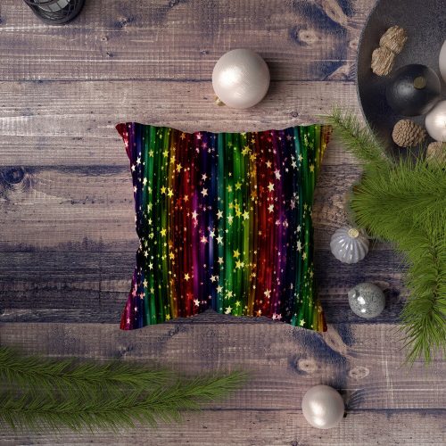 Stílusos párnahuzat, 43 x 43 cm, 50% poliészter és 50% pamut | Digitális nyomtatás, 30°C-on mosógépben mosható | Tökéletes otthoni dekorációhoz és kényelemhez
