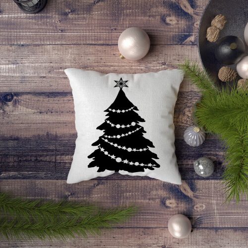 Stílusos párnahuzat, 43 x 43 cm, 50% poliészter és 50% pamut | Digitális nyomtatás, 30°C-on mosógépben mosható | Tökéletes otthoni dekorációhoz és kényelemhez