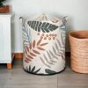 Stílusos filckosár, 37 cm x 40 cm | 70% poliészter és 30% pamut | Könnyen tisztítható nedves ruhával | Tökéletes otthoni és irodai terek rendezésére
