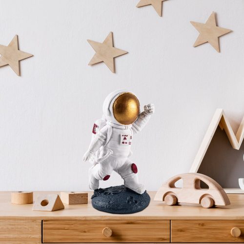 Kézzel festett dísztárgy, 10 x 16 x 10 cm | 100% poliészter | Egyedi színváltozatok otthoni dekorációhoz | Tökéletes  minden térbe