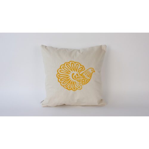 Kézzel készített bársonypárna (50 x 50 cm), krémszínű, szilikon töltelék | 100% Luxus Velvet | Tökéletes otthoni dekorációhoz és kényelemhez