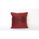 Kézzel készített Claret Red Velvet párna, 50 x 50 cm | 100% bársony szilikon töltettel | Luxus kényelem a lakberendezéshez és a pihenéshez