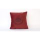 Kézzel készített Claret Red Velvet párna, 50 x 50 cm | 100% bársony szilikon töltettel | Luxus kényelem a lakberendezéshez és a pihenéshez