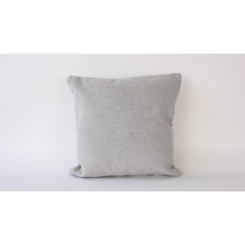 Kézzel készített világosszürke zsenília párnahuzat (50 x 50 cm) | 100% puha és kényelmes | Tökéletes a modern lakberendezéshez és kényelemhez | Elegáns dizájn