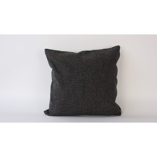 Kézzel készített 100% vászon párnahuzat, antracit, 50 x 50 cm | Puha, tartós és stílusos | Tökéletes modern lakberendezéshez és hangulatos lakóterekhez