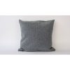 Kézzel készített szürke zsenília párnahuzat (50 x 50 cm) | 100% puha és kényelmes | Tökéletes a modern lakberendezéshez és kényelemhez | Elegáns kiegészítő bármilyen térhez