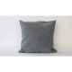 Kézzel készített szürke zsenília párnahuzat (50 x 50 cm) | 100% puha és kényelmes | Tökéletes a modern lakberendezéshez és kényelemhez | Elegáns kiegészítő bármilyen térhez
