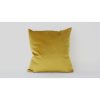 Kézzel készített mustár bársony párnahuzat (50 x 50 cm) | 100% Soft Velvet | Elegáns lakberendezési  nappali és hálószoba számára | Luxus érintés