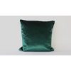 Kézzel készített zöld bársony párnahuzat, 50 x 50 cm | 100% Soft Velvet | Tökéletes lakberendezéshez és hangulatos lakóterekhez | Elegáns és stílusos design