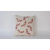 Kézzel készített krémszínű vászon párnahuzat (50 x 50 cm) | 100% természetes szövet | Elegant & Soft Touch | Tökéletes lakberendezéshez és hangulatos lakóterekhez