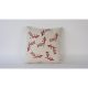 Kézzel készített krémszínű vászon párnahuzat (50 x 50 cm) | 100% természetes szövet | Elegant & Soft Touch | Tökéletes lakberendezéshez és hangulatos lakóterekhez