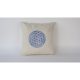 Kézzel készített krémszínű vászon párnahuzat (50 x 50 cm) | 100% természetes szövet | Elegant & Soft Touch | Tökéletes lakberendezéshez és hangulatos lakóterekhez