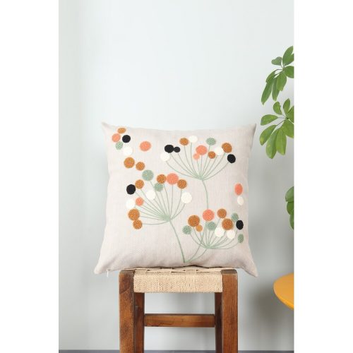 Prémium vászonpárna, 43 x 43 cm | Puha szilikon töltelék | Stílusos és kényelmes lakberendezésben, nappaliban vagy hálószobában | Tartós és elegáns design