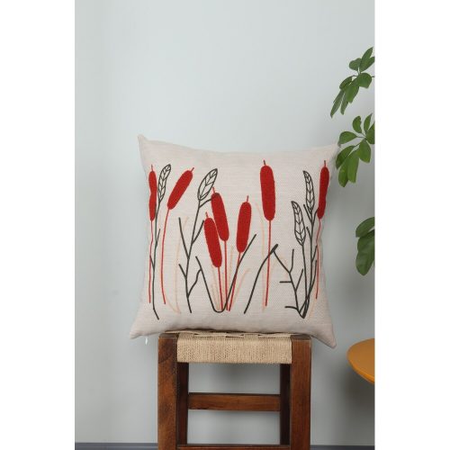 Elegáns 100% vászon párnahuzat, 43 x 43 cm | Puha és tartós | Tökéletes lakberendezéshez, nappalihoz és hálószobához | Stílusos és kényelmes